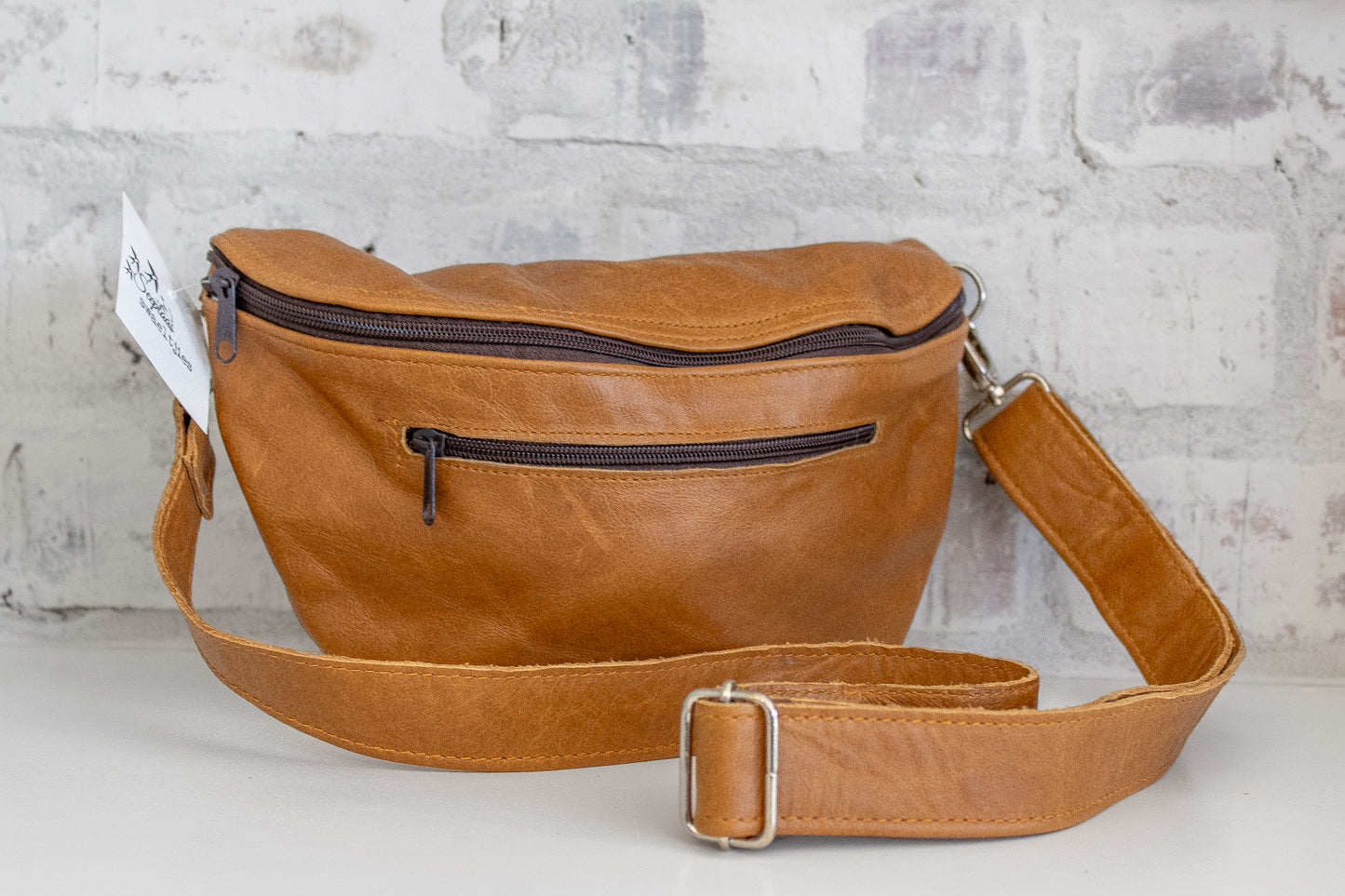 Leather Moonbag