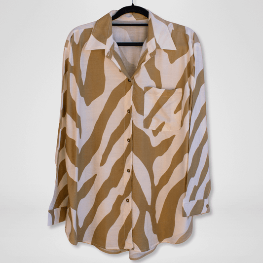 Patterned Pastel Blouse