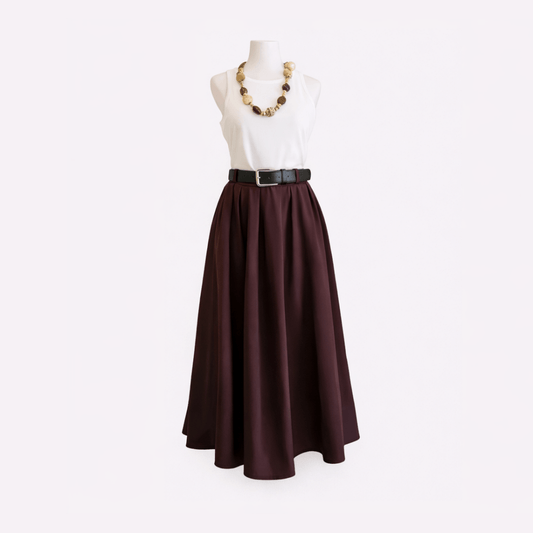 Skirt & Belt Set