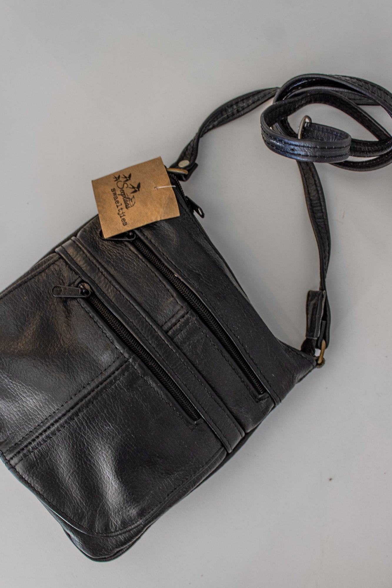 Large Leather Slingbag