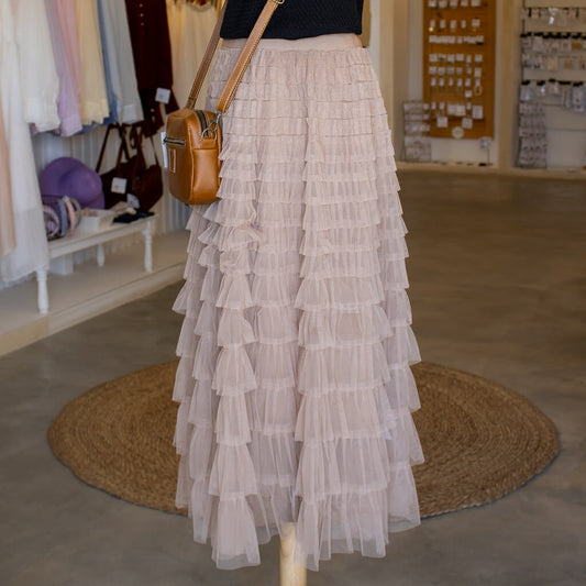 Polka Dot Pleated Skirts