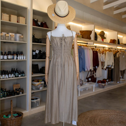 Maxi Dress with Spaghetti Straps