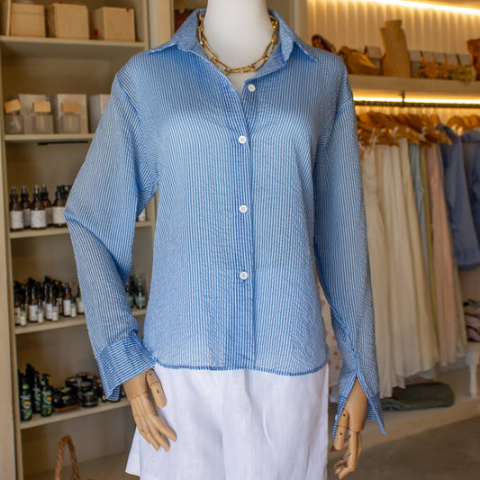 Striped Button-down Shirts