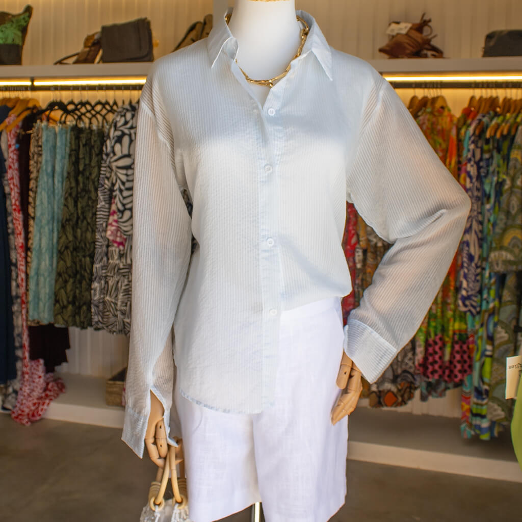 Striped Button-down Shirts