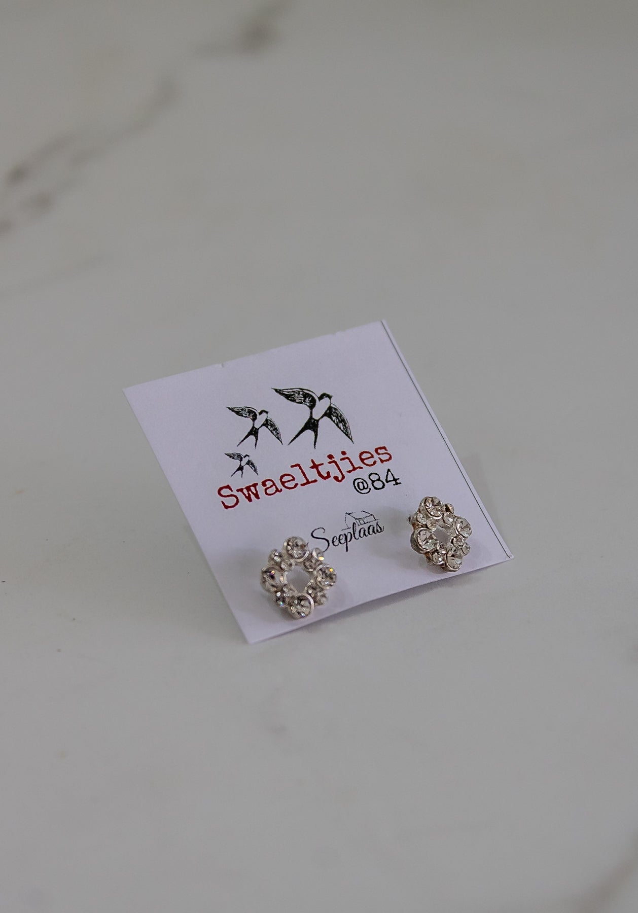 Flower Diamond Earring