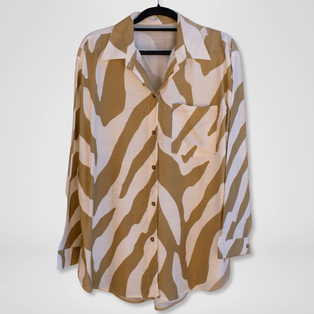 Patterned Pastel Blouse